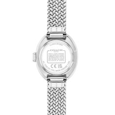COACH Sammy Silver Dial Stainless Steel Mesh Bracelet Watch 22.5mm - 14504566