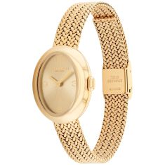 COACH Sammy Gold-Tone Dial Mesh Bracelet Watch 22.5mm - 14504567