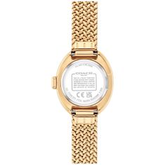 COACH Sammy Gold-Tone Dial Mesh Bracelet Watch 22.5mm - 14504567