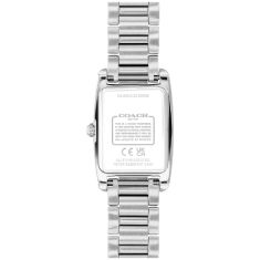COACH Reese Crystal Accent Silver Dial Two-Tone Bracelet Watch 30x20mm - 14504590