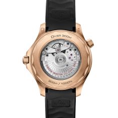 OMEGA Seamaster Diver 300M Bronze Gold Black Rubber Strap Watch 42mm - O21092422001003