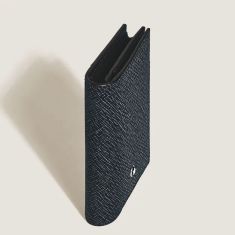 Montblanc Sartorial Card Holder 4cc in Tweed Blue