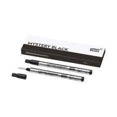 Montblanc 2 Rollerball LeGrand Refills, Mystery Black - Fine Montblanc 2 Rollerball LeGrand Refills, Mystery Black - Fine