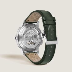 Montblanc Star Legacy Nicolas Rieussec Chronograph Green Leather Strap Watch 43mm - MB132947