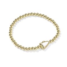 Kendra Scott Cheer Stretch Bracelet in White Mother-of-Pearl