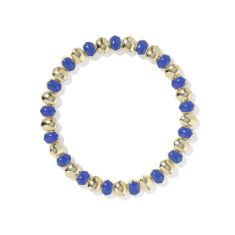 Kendra Scott Daphne Enamel Stretch Bracelet in Blue Enamel