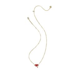 Kendra Scott Vampire Short Pendant Necklace, Gold-Plated