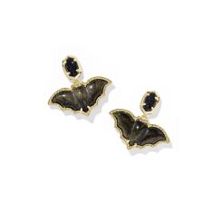 Kendra Scott Bat Drop Earrings, Gold-Plated