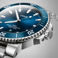 Oris Aquis Date Blue Dial Stainless Steel Watch 43.5mm - 01 733 7789 4135-07 8 23 04PEB