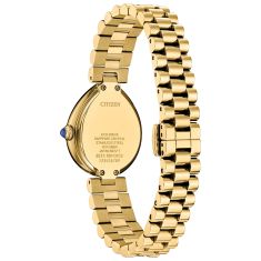 Citizen L Rainell Gold-Tone Stainless Steel Bracelet Watch 26mmx31mm - EM1202-50P