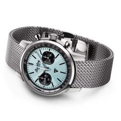 Breitling Top Time B01 Triumph Light Blue Dial Stainless Steel Watch 41mm - AB01764A1C1A1