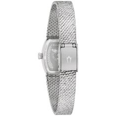Bulova Goddess of Time Blue Sodalite Dial Stainless Steel Mesh Bracelet Watch 17mm - 96L343