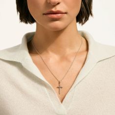John Hardy Essential Cross Sterling Silver Necklace