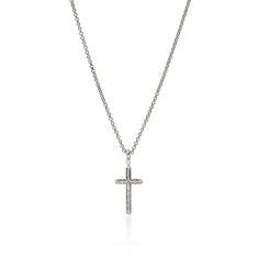 John Hardy Essential Cross Sterling Silver Necklace