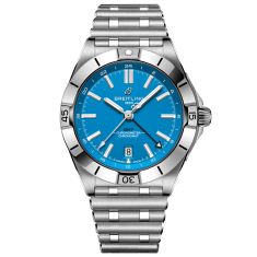 Breitling Chronomat Automatic GMT 40 NFL Carolina Panthers Limited Edition Watch 40mm - A32398E11C1A1