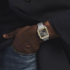 Movado Heritage 1917 Automatic Grey Dial Stainless Steel Watch 35x45.2mm - 3650257