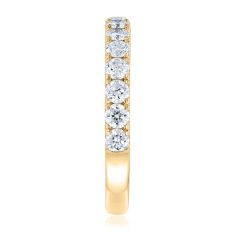 3/4ctw Lab Grown Diamond 14k Yellow Gold Wedding Band