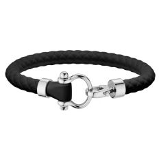 OMEGA Sailing Bracelet in Black Rubber - B34STA0509704
