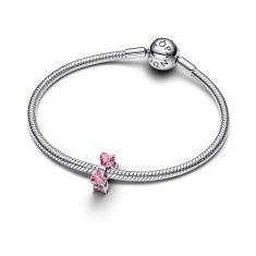 Pandora Pink Bow Charm