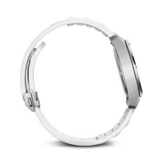 Victorinox I.N.O.X Small Automatic White Dial White Rubber Strap Watch 32mm - 242027