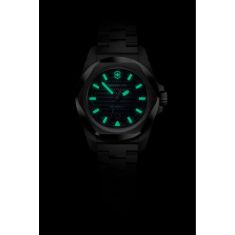 Victorinox I.N.O.X Small Automatic Blue Dial Stainless Steel Watch 32mm - 242026