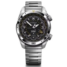 Victorinox Air Pro Automatic Black Dial Stainless Steel Watch 43mm - 242004 1