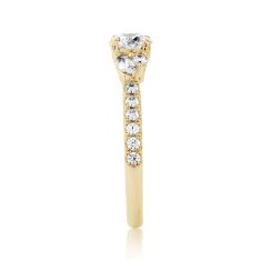 1 1/4ctw Round Diamond 18k Yellow Gold Engagement Ring