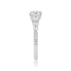 2ctw Round Diamond 18k White Gold Engagement Ring