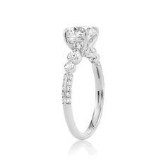 2ctw Round Diamond 18k White Gold Engagement Ring