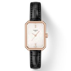 image of Tissot SRV Quartz White Mother of Pearl Dial Black Leather Strap Watch 30mm - T1601103611300 with sku:20604617