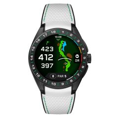 TAG Heuer Connected Caliber E5 Golf Edition White Rubber Smartwatch 45mm - SBT8A81.EB0335