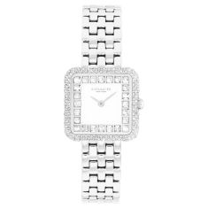 image of COACH Cass Crystal Accent Stainless Steel Bracelet Watch 24mm - 14504558 with sku:20608634