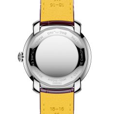 Breitling Lady Premier Automatic 36 Aubergine Purple Dial Leather Strap Watch 36mm - A10310121Q1P1