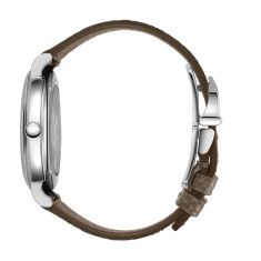 IWC Portofino Automatic Grey Dial Taupe Leather Strap Watch 37mm - IW458603