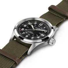 Hamilton X Call of Duty Black Ops 7 Khaki Field Automatic Limited Edition Watch 38mm - H70475930