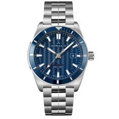 NORQAIN Adventure Sport Automatic Blue Dial Stainless Steel Watch 42mm - N1000.08S02.A01.S02 1