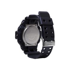 Casio G-Shock GA-700 Series Analog-Digital Red and Black Resin Watch 57.5mm - GA700BBR-1A