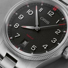 Oris ProPilot Date Black Dial Stainless Steel Watch 41mm - 733 7805 4164 8 20 04LC