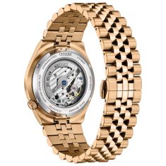 Citizen TSUYOSA 60 Automatic Blue Dial Rose Gold-Tone Watch 40mm - NK0023-57L