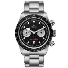 Black Bay Chrono Black Dial Stainless Steel Watch 41mm - M79360N-0011 1