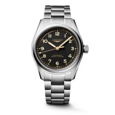 Longines Spirit Pilot Black Dial Stainless Steel Watch 39mm - L38094536 1