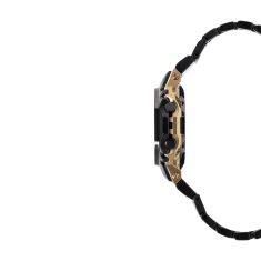 Casio G-Shock Full Metal 5000 Series Digital Two-Tone Black and Gold-Tone Stainless Steel Watch 49.3mm - GMWBZ5000BD-1