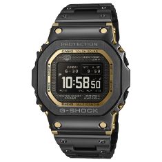 Casio G-Shock Full Metal 5000 Series Digital Two-Tone Black and Gold-Tone Stainless Steel Watch 49.3mm - GMWBZ5000BD-1 1