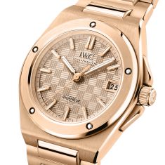 IWC Ingenieur Automatic Golden Grid Dial Yellow Gold Watch 35mm - IW324903