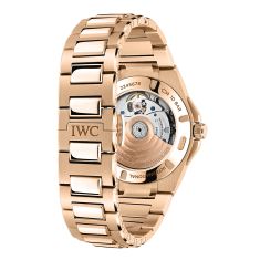 IWC Ingenieur Automatic Golden Grid Dial Yellow Gold Watch 35mm - IW324903