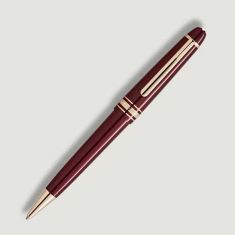 Montblanc Meisterstück Burgundy Red Midsize Ballpoint Pen
