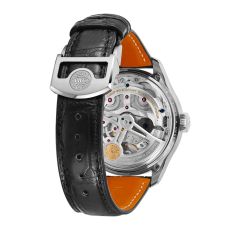 IWC Portugieser Eternal Calendar White Dial Black Leather Strap Watch 44.4mm - IW505701