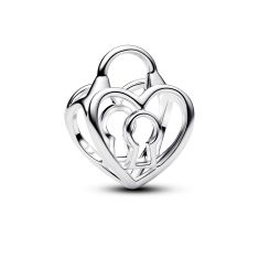 Pandora Openwork Heart Padlock Charm Pandora Openwork Heart Padlock Charm