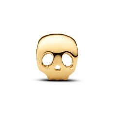Pandora Skull Gold-Plated Mini Charm