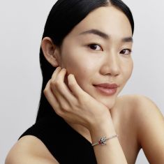 Pandora - Disney, Stitch Rose Murano Glass Charm